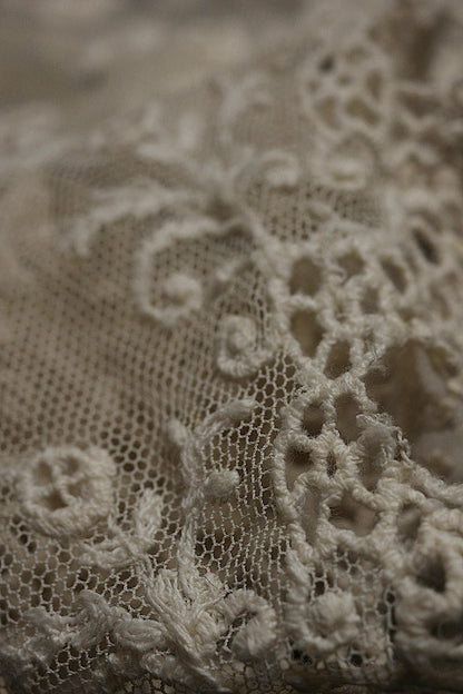 アンティークレース　dentelle antique 素材用　lot .FR a l'epoque