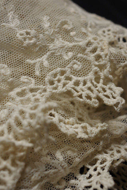 アンティークレース　dentelle antique 素材用　lot .FR a l'epoque
