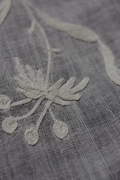 アンティークレース　dentelle antique　fichu 刺繍生地　lots 2 .FR a l'epoque