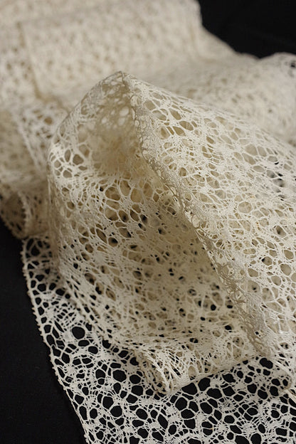 アンティークレース　dentelle antique　357cm 55cm .FR a l'epoque