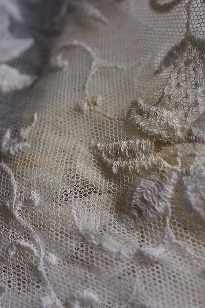 アンティークレース　dentelle antique　レース生地　613cm .FR a l'epoque