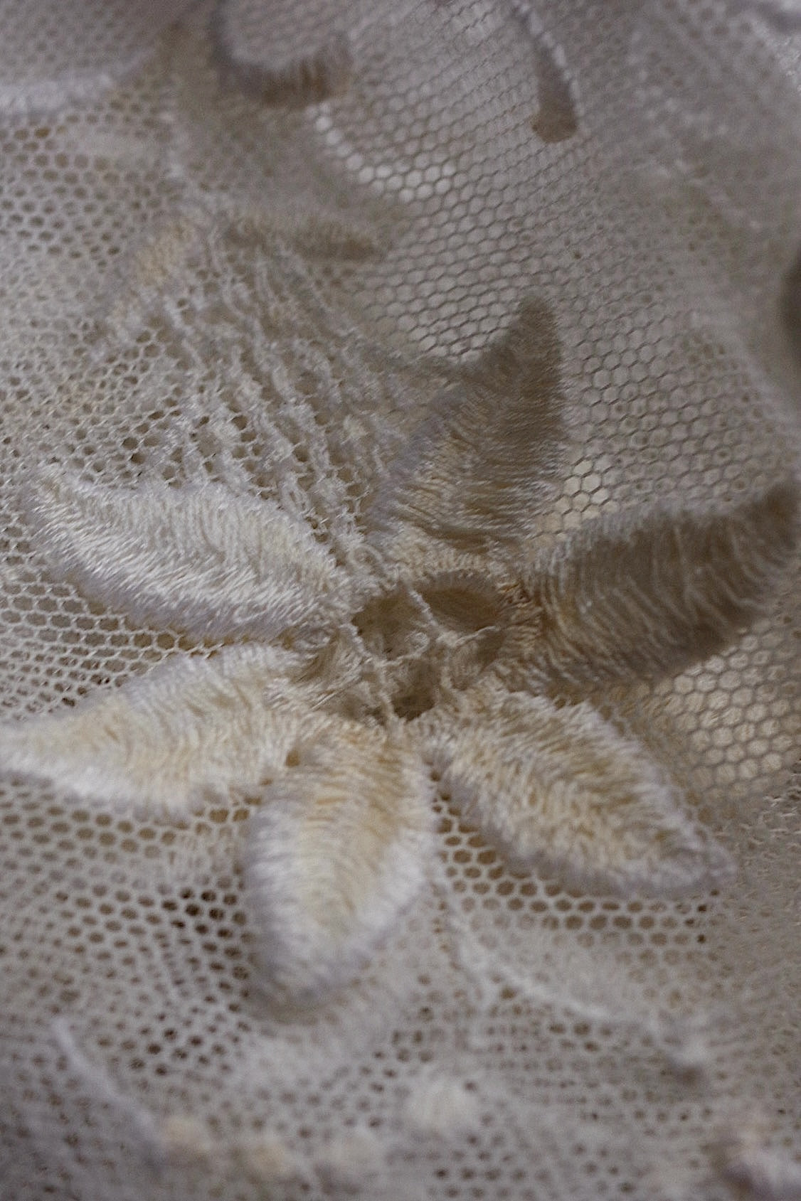 アンティークレース　dentelle antique　レース生地　613cm .FR a l'epoque