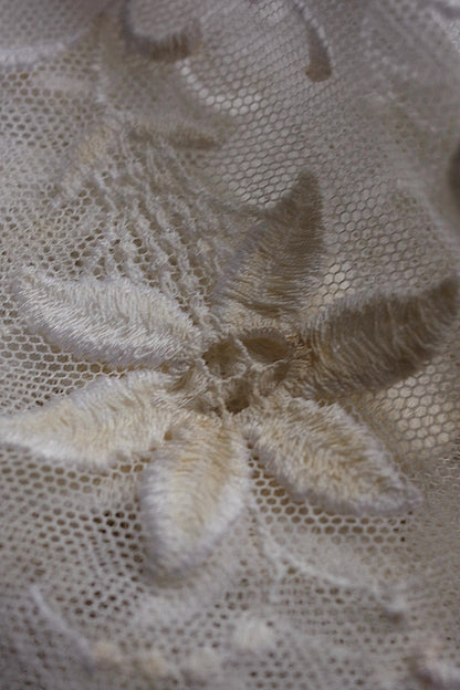 アンティークレース　dentelle antique　レース生地　613cm .FR a l'epoque