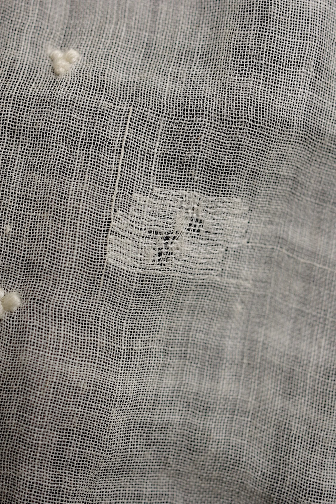 アンティークレース　dentelle antique plastron 刺繍 .FR a l'epoque