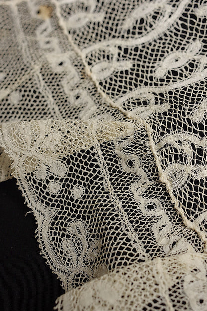 アンティークレース　dentelle antique レースハギレlot .FR a l'epoque
