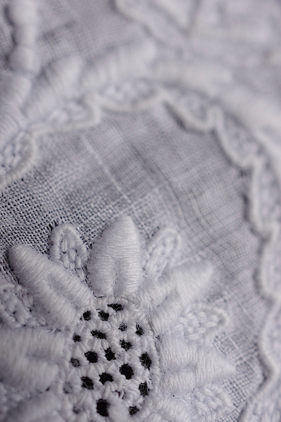 アンティークレース　dentelle antique　刺繍　lot1 .FR a l'epoque