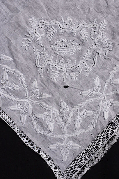 アンティークレース　dentelle antique　刺繍　lot1 .FR a l'epoque