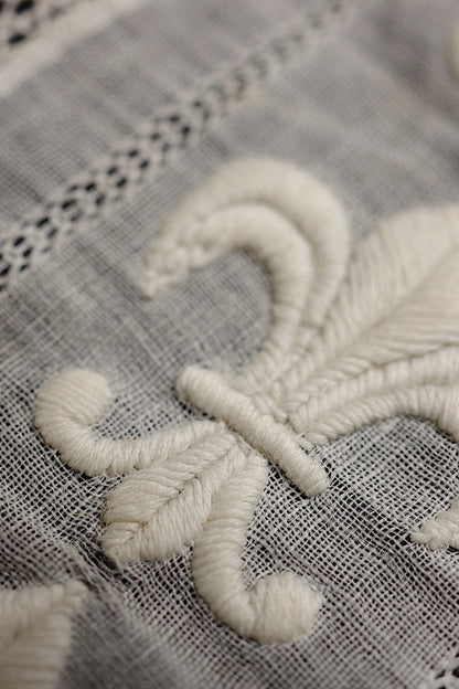 アンティークレース　dentelle antique　刺繍　lot1 .FR a l'epoque