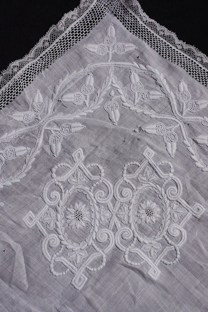 アンティークレース　dentelle antique　刺繍　lot1 .FR a l'epoque