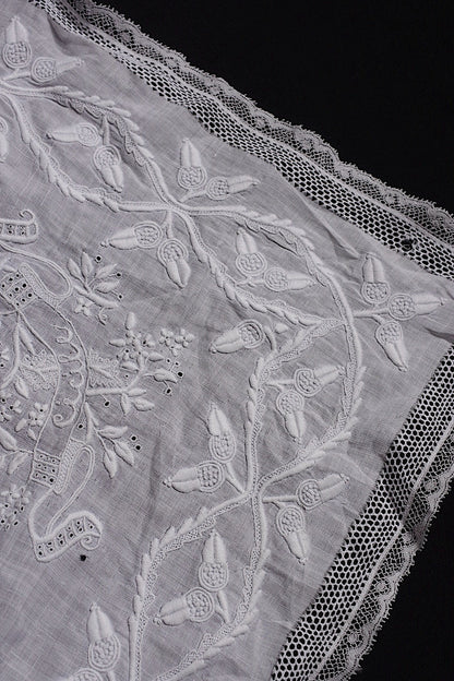 アンティークレース　dentelle antique　刺繍　lot1 .FR a l'epoque