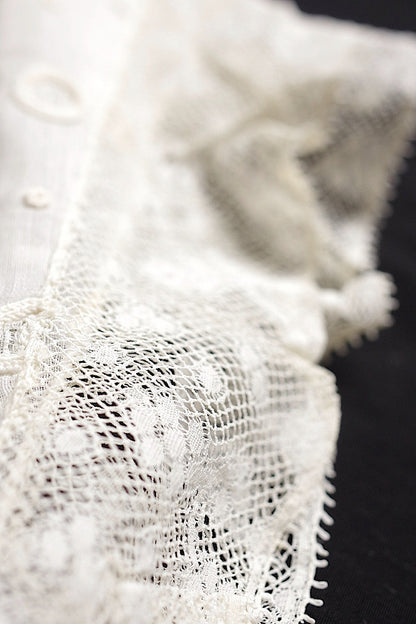 アンティークレース　dentelle antique　刺繍ショール .FR a l'epoque
