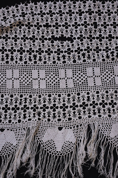 アンティークレース　dentelle antique　レースハギレ素材用　lots 2 .FR a l'epoque