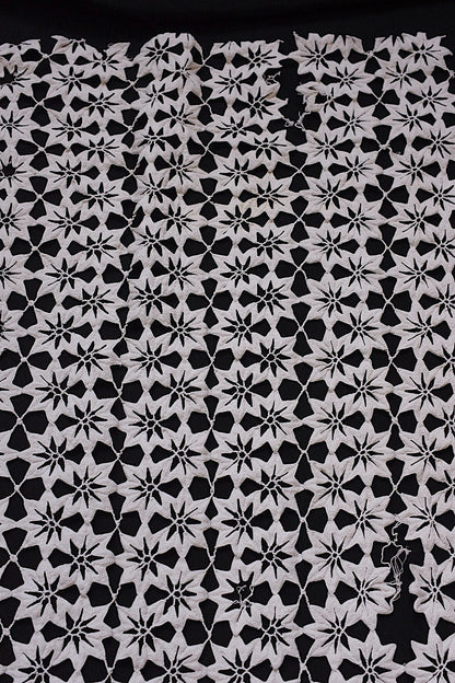 アンティークレース　dentelle antique　レースハギレ素材用　lots 2 .FR a l'epoque