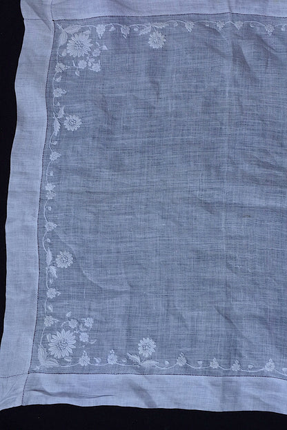 アンティークハンカチ　mouchoir antique　lots 3 .FR a l'epoque