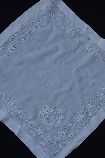 アンティークハンカチ　mouchoir antique　lots4 .FR a l'epoque