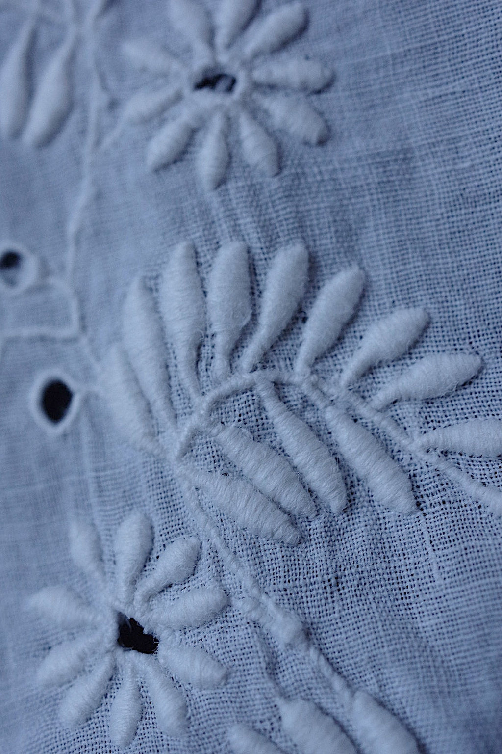 アンティークレース　dentelle antique　刺繍襟 .FR a l'epoque