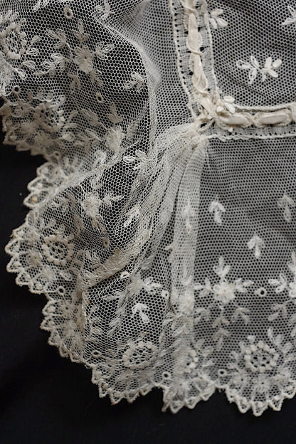 アンティークレース　dentelle antique　ベール　素材用 .FR a l'epoque