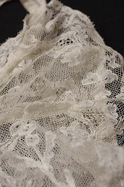 アンティークレース　dentelle antique ジャボ2 .FR a l'epoque