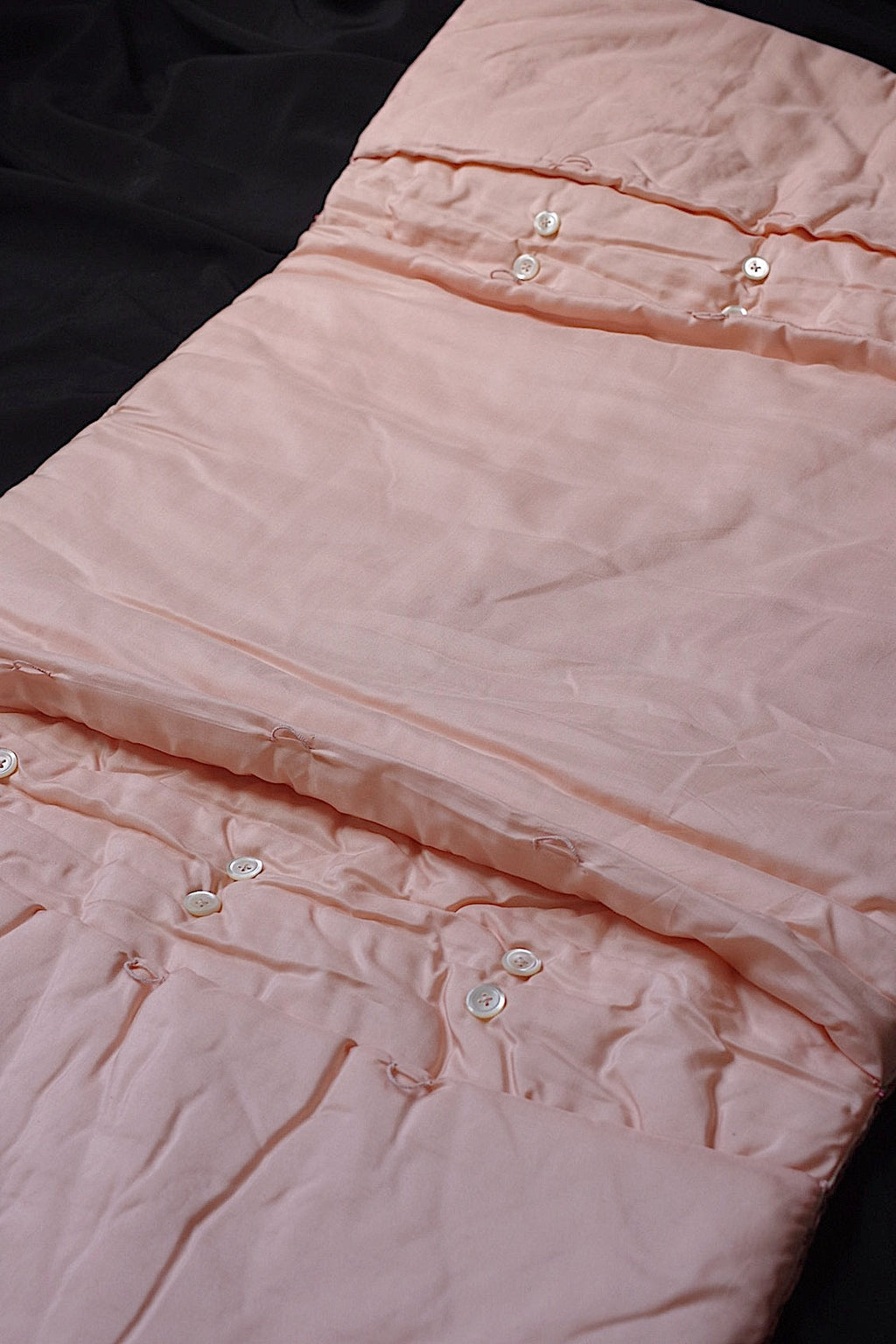 アンティーククッション型ポシェット  tissu antique　小花がら生地 クッション .FR a l'epoque