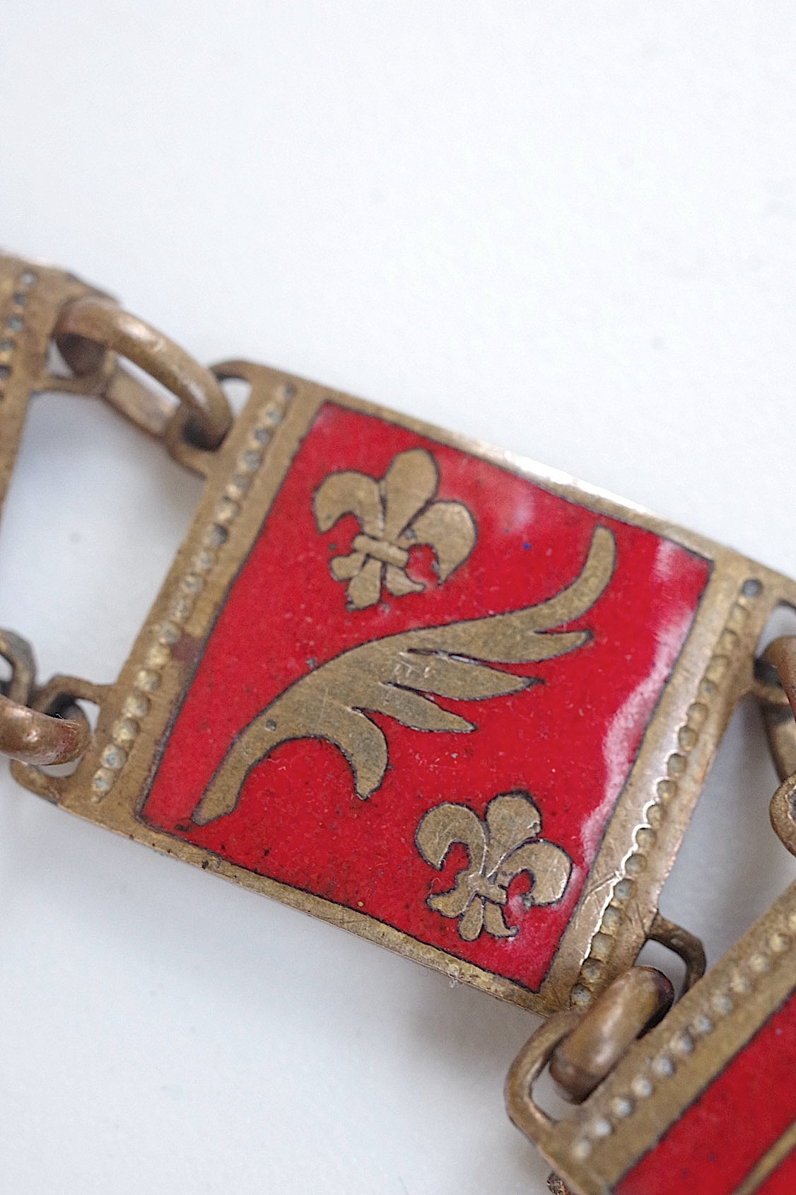 アンティークブレスレット  braclet antique　エマイユ .FR a l'epoque