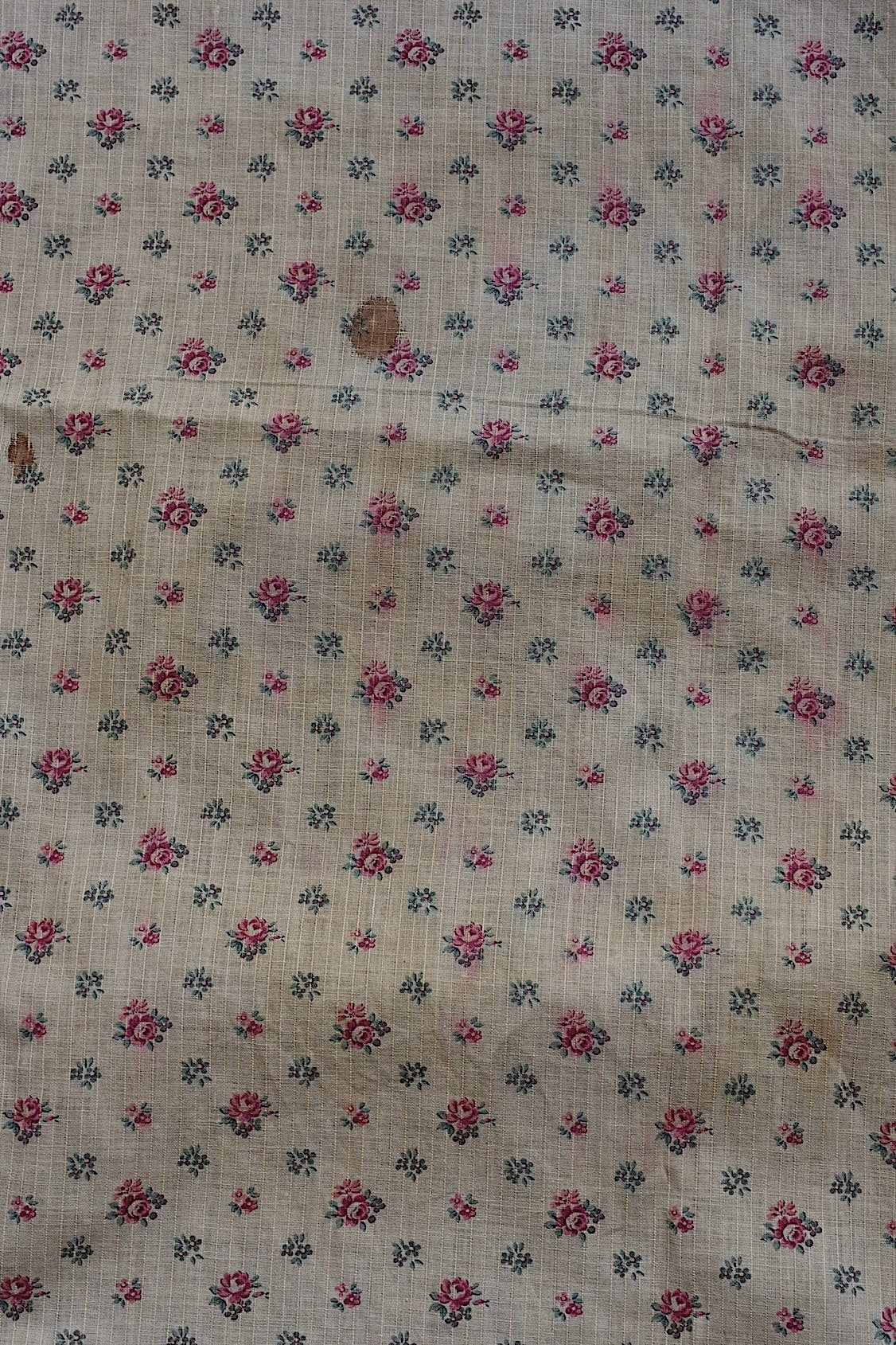 アンティーク生地ハギレ　tissu antique .FR a l'epoque