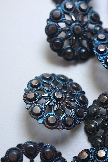 アンティークボタン　bouton antique lots 5 .FR a l'epoque