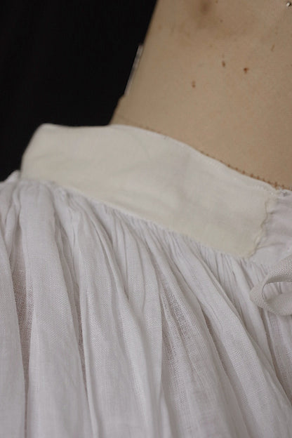 アンティーク教会チュニック　vêtement antique チャーチスモック　aube .FR a l'epoque