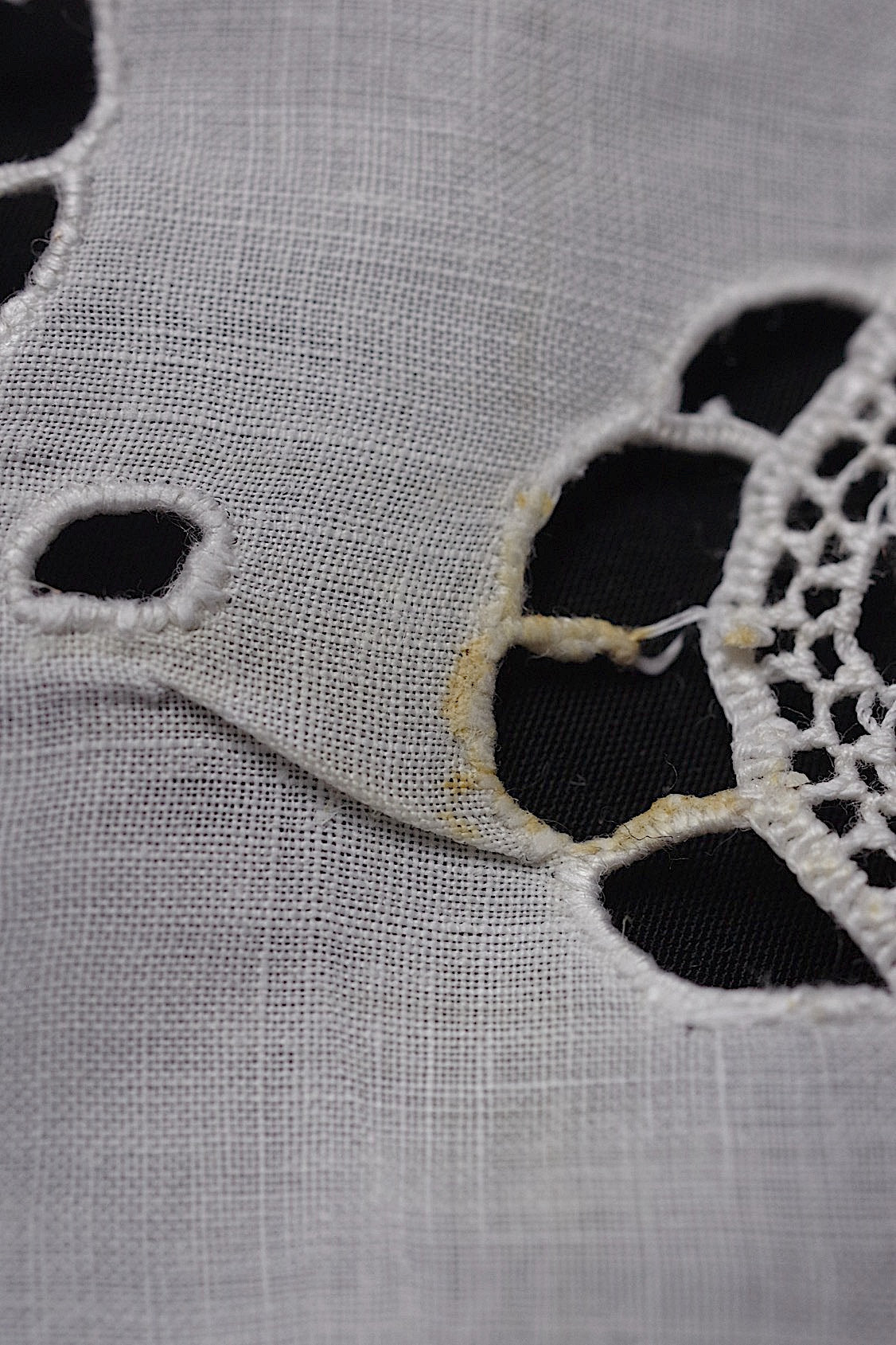 アンティークレース dentelle antique 　クロス　レース .FR a l'epoque