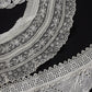 アンティークレース dentelle antique 　ハギレ　襟 .FR a l'epoque