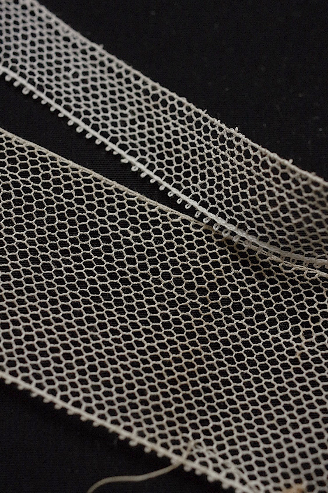 アンティークレース dentelle antique 　ハギレ素材用 lots7 .FR a l'epoque