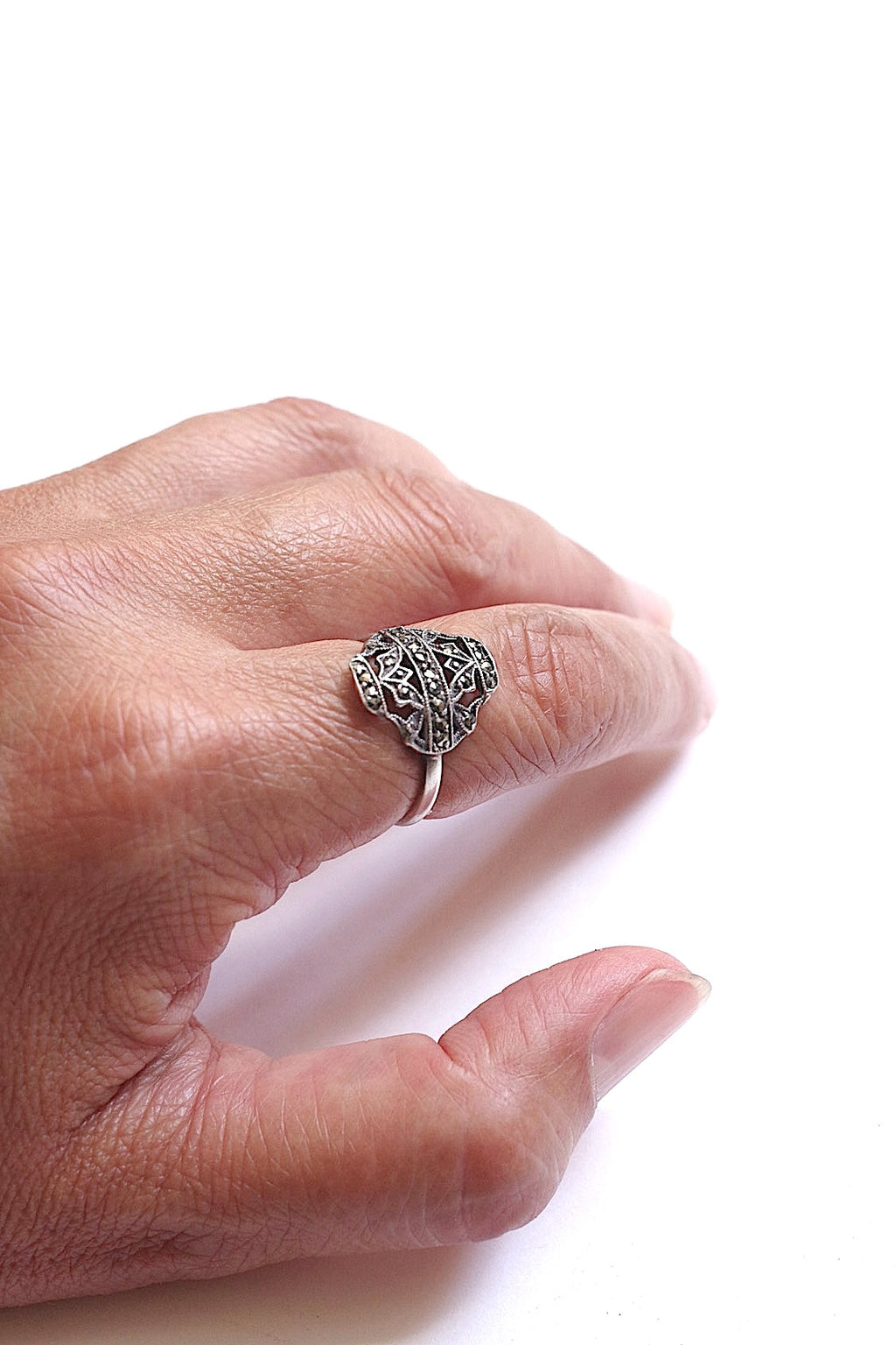 アンティークリング　bague antique 1 .FR a l'epoque