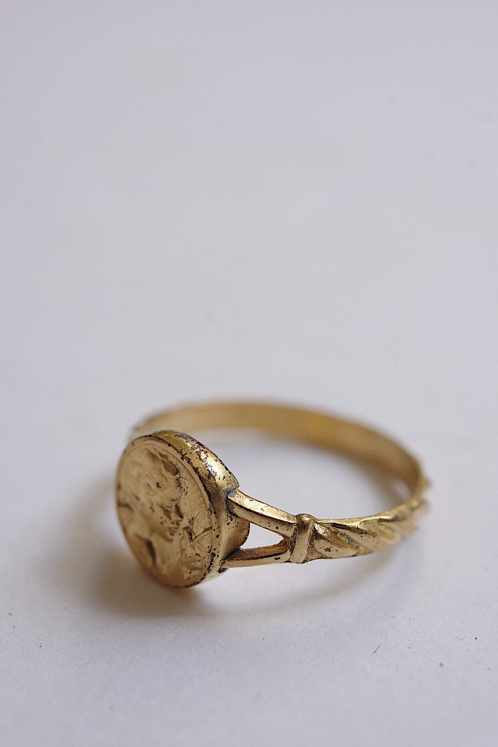 アンティークリング　bague antique 2 .FR a l'epoque