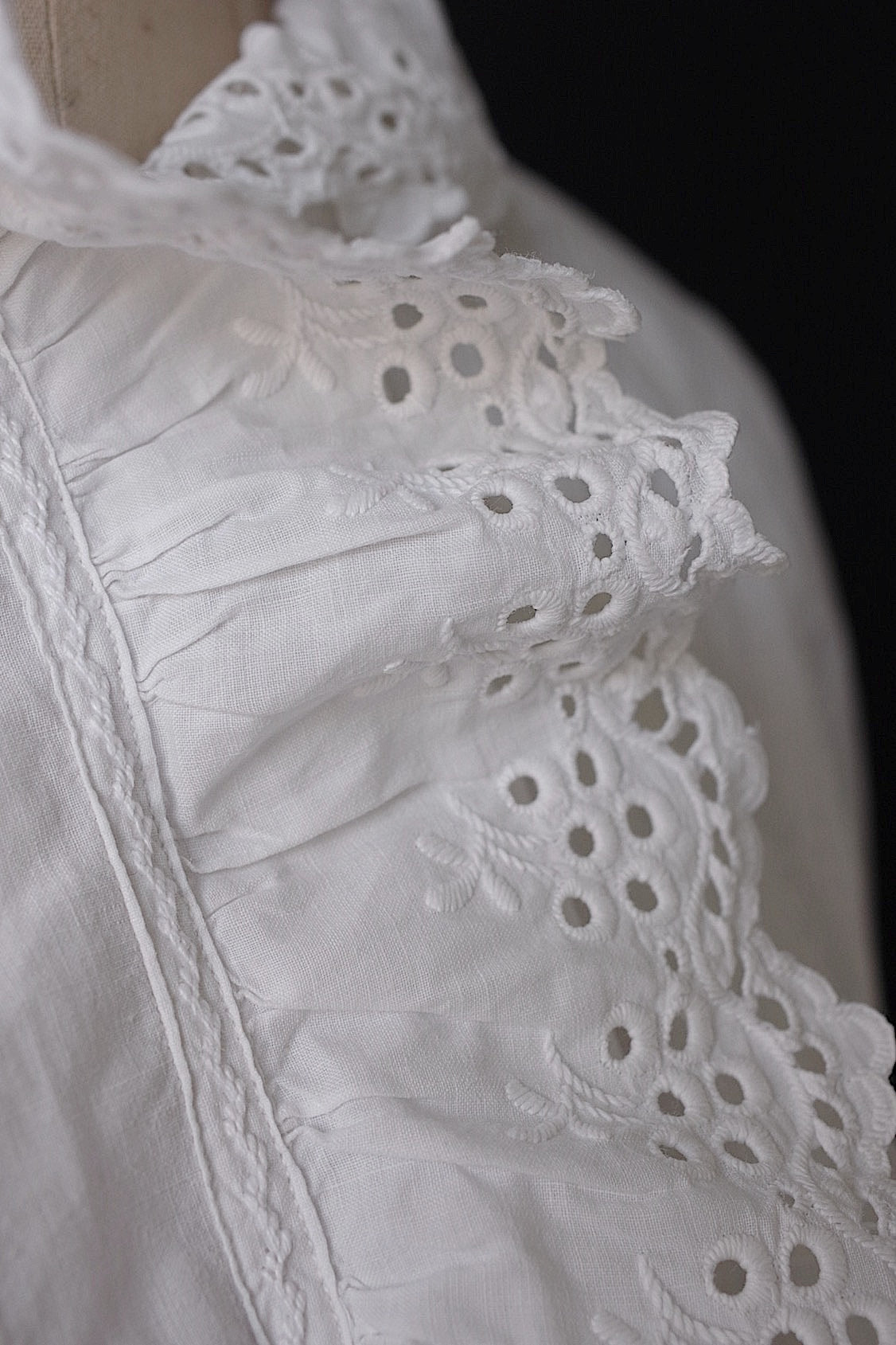 アンティークブラウス　vêtement antique blouse .FR a l'epoque