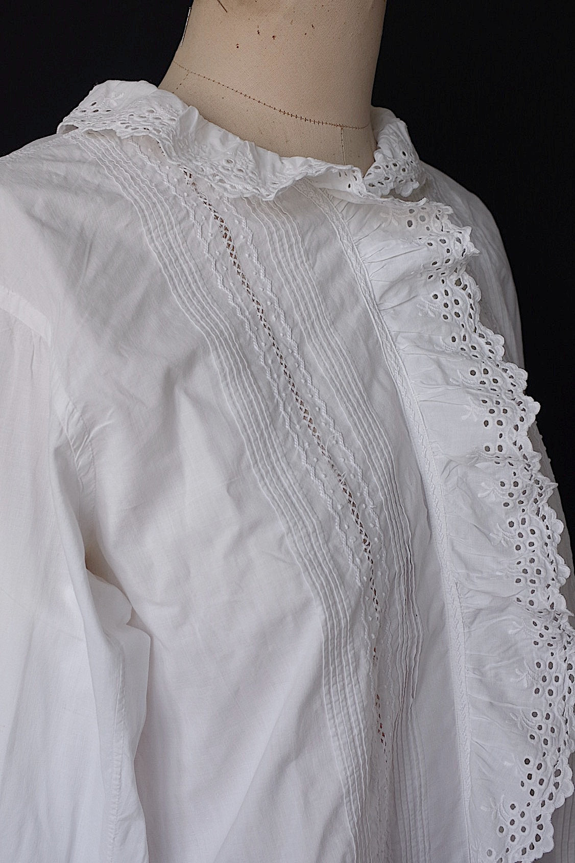 アンティークブラウス　vêtement antique blouse .FR a l'epoque