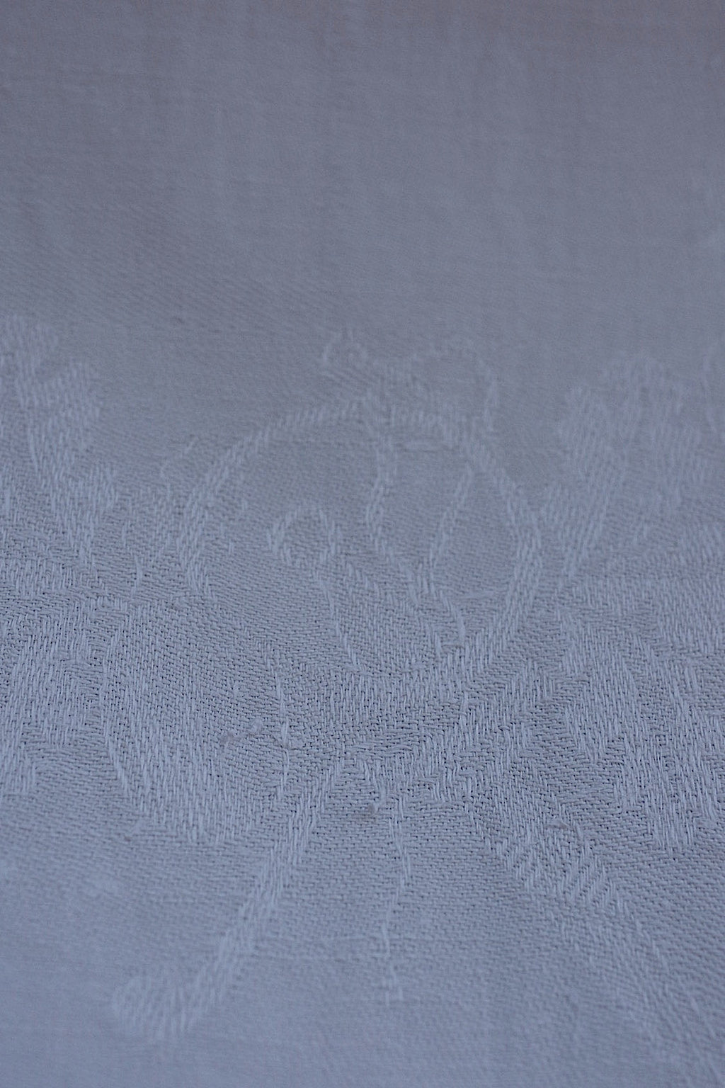 アンティークナプキン　nappe de table antique Damassé .FR a l'epoque