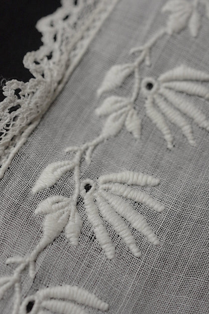 アンティークレース　dentelle antique  antique lace　パーツlot .FR a l'epoque