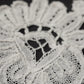 アンティークレース　dentelle antique  antique lace　小さな襟 .FR a l'epoque