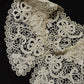 アンティークレース　dentelle antique  antique lace　クロシェ襟 .FR a l'epoque