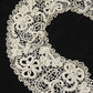 アンティークレース　dentelle antique  antique lace　クロシェ襟 .FR a l'epoque