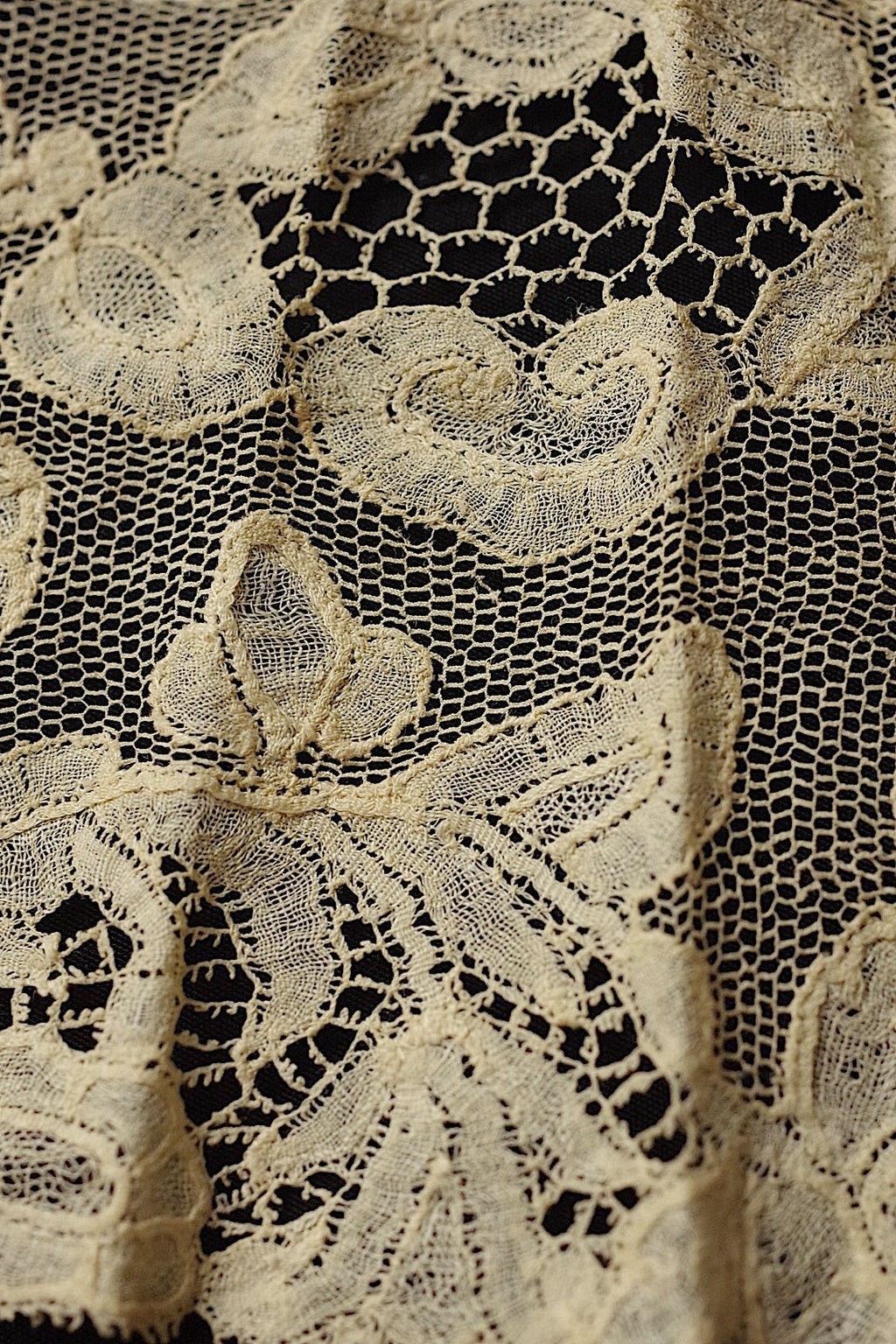 アンティークレース　dentelle antique  antique lace　３種 .FR a l'epoque