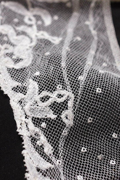 アンティークレース　dentelle antique  antique lace　200cm .FR a l'epoque