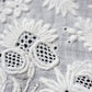 アンティーク刺繍ハンカチ　dentelle antique  antique lace　2 .FR a l'epoque