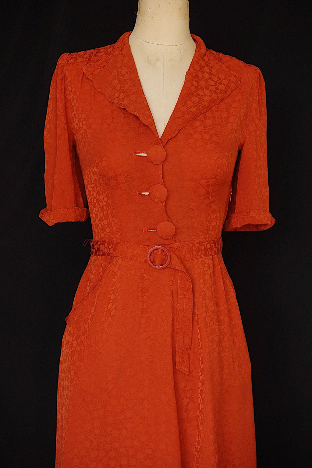 ヴィンテージワンピース vêtement vintage dress 　 .FR a l'epoque