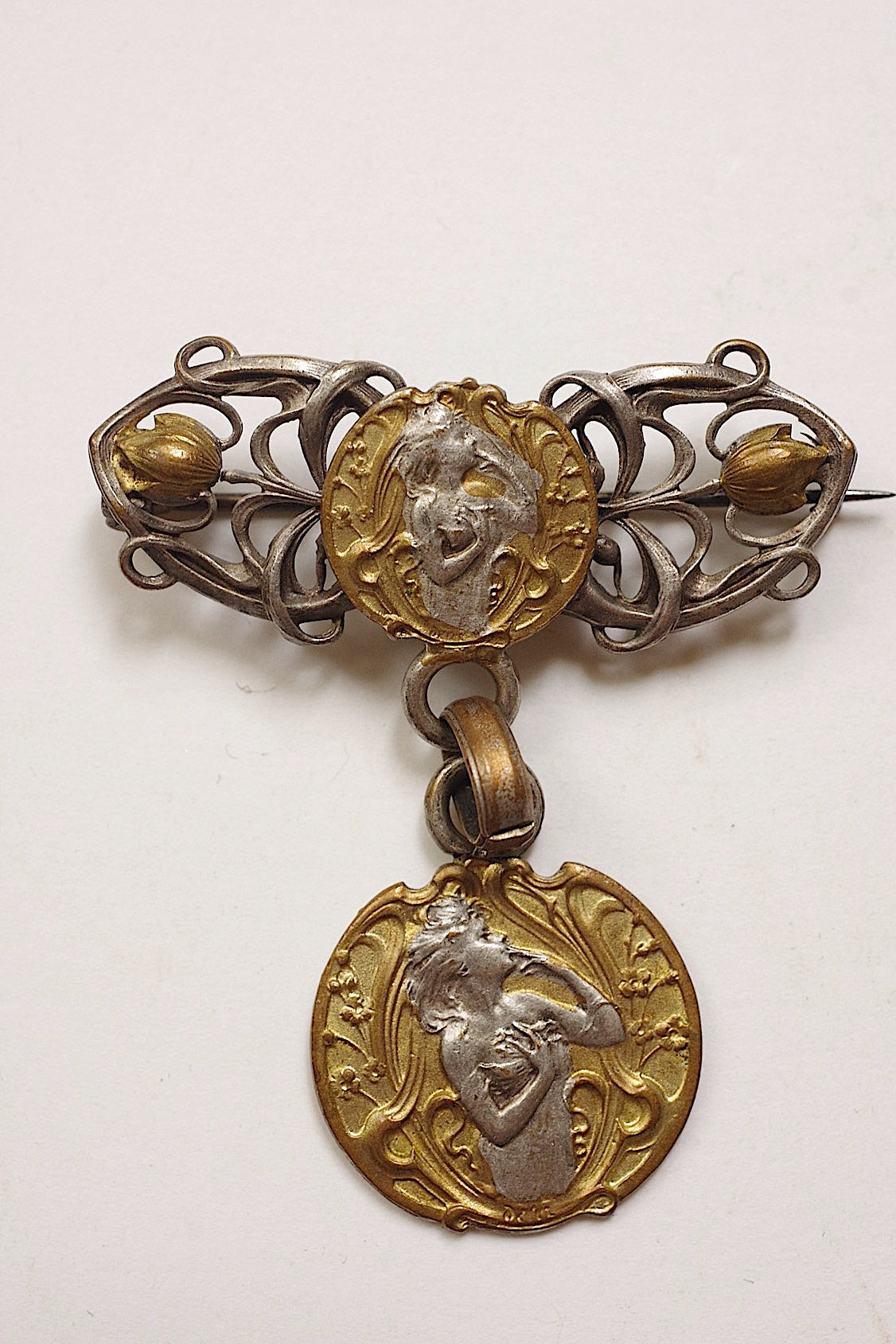 antique broche アンティークブローチ　アールヌーヴォー .FR a l'epoque