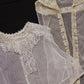 アンティークレース　antique dentelle　plastron lot .FR a l'epoque