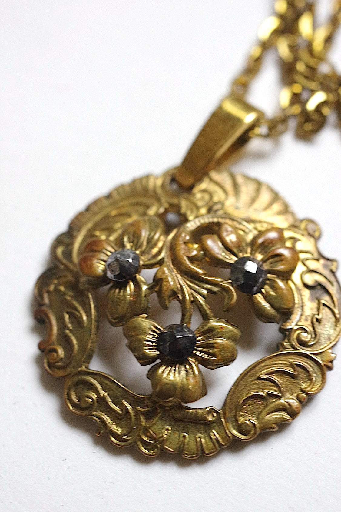 アンティークアクセサリー　antique pendentif　ペンダント　4 .FR a l'epoque