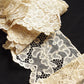 アンティークレース　dentelle antique lace　ブロードレース　368cm .FR a l'epoque