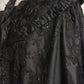 アンティークケープ　vêtement antique cape noir .FR a l'epoque