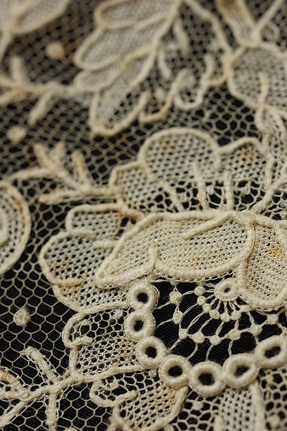 アンティークレース　antique dentelle ニードルブリュクセル　60cm .FR a l'epoque