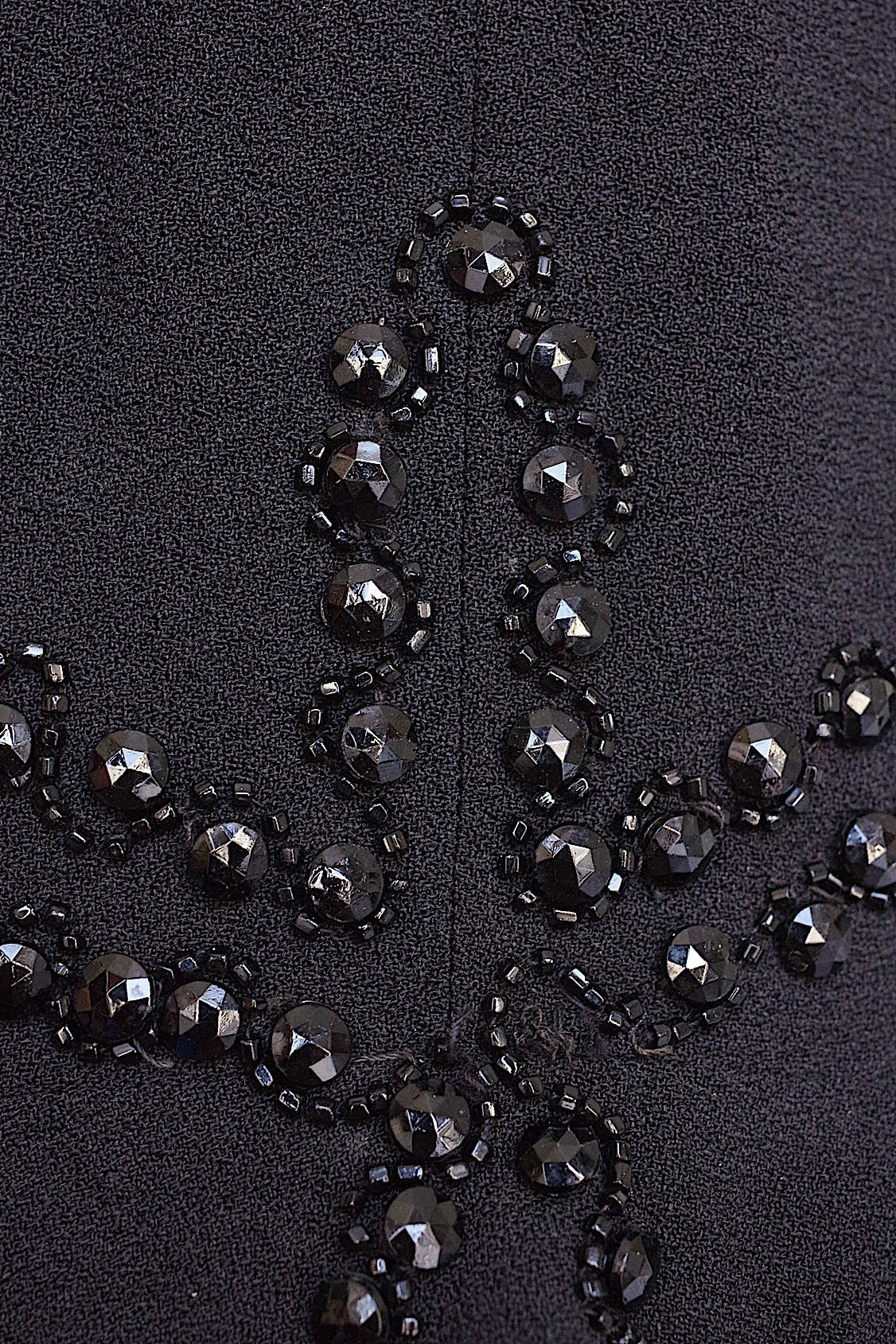 アンティークジャケット　vêtement antique black jacket .FR a l'epoque